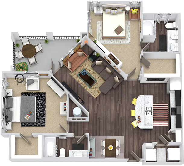 The Dessau 9310 floor plan